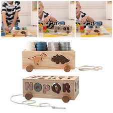 Jeu de construction en bois à