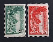 France 1937 354 355 neuf