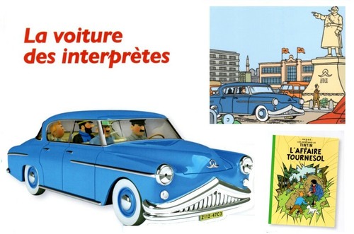 Voiture des interprètes - la,