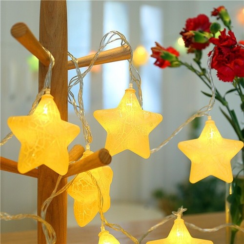 Guirlande lumineuse étoile - guirlande,