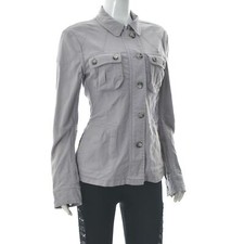 Veste en jean militaire