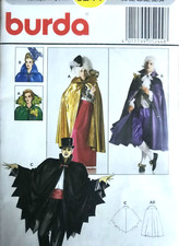 5244 PATRON BURDA CREATIONS COSTUME  CARNAVAL POUR CAPE ELLE & LUI 38 AU 54