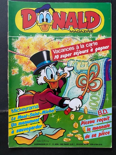 Donald magazine 17 avril - magazine,