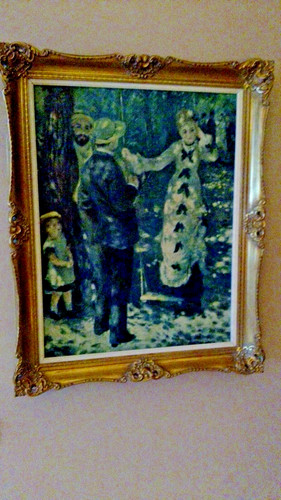 Superbe cadre avec toile