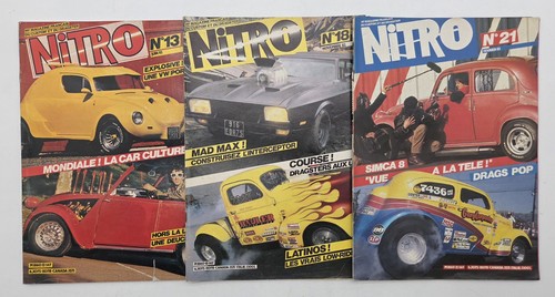 Lot nitro magazine 1982 83 - 3, 1982-83