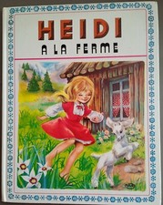 Livre enfants, Heidi à la