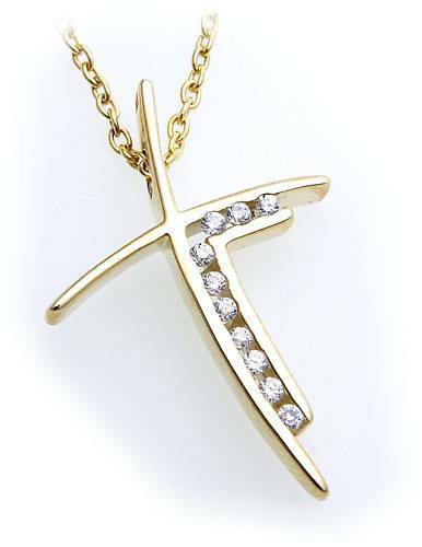 Pendentif neuf croix - pendentif,
