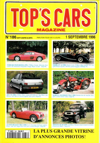Top cars magazine - top's, magazine.