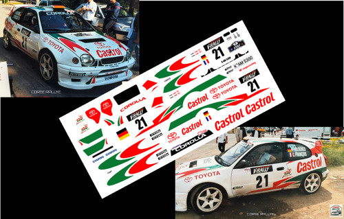 Decals toyota corolla - [decals, 1/43]