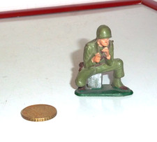 FIGURINE STARLUX - INFANTERIE / FANTASSIN TIREUR MITRAILLEUSE
