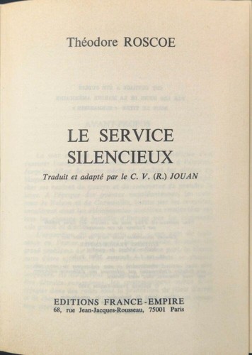 Service silencieux - le,