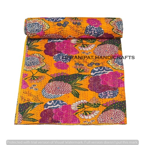 Couvre lit indien double - indien,