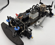 Pour pièces Kyosho moteur voiture V-One S ii 2 châssis 4x4 vintage rare