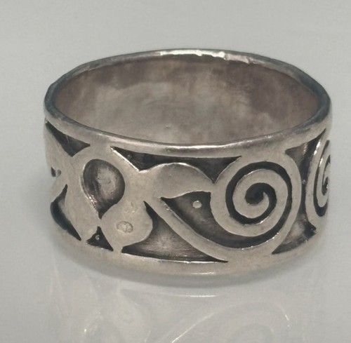 Bague large argent - , 925