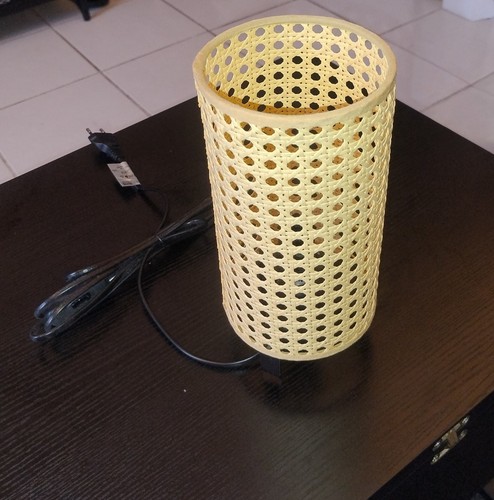 Lampe chevet rotin - lampe,
