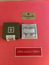 BOÎTE DE 4 PORTE BRISTOL  MARQUE NOM CHRISTOFLE NEPTUNE NEUF