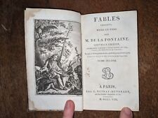 livre ancien-Fables choisies 