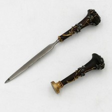 Décor japonisant, sceaux à