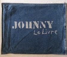 JOHNNY HALLYDAY    "JOHNNY LE LIVRE"  Métal et jean's  1993 Idéal Cadeau