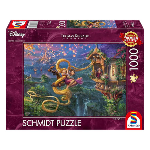Puzzle disney raiponce à la - à,