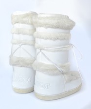 Bottes femme DIOR Moon blanc