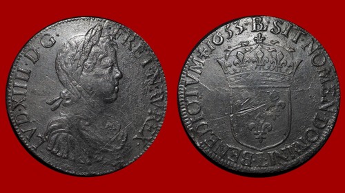 Louis xiv écu à - louis,