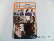 CARTE FICHE CINEMA 2008