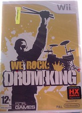 JEU NINTENDO WII "WE ROCK" (DRUM KING) 505 GAMES NEUF MAIS SANS BLISTER