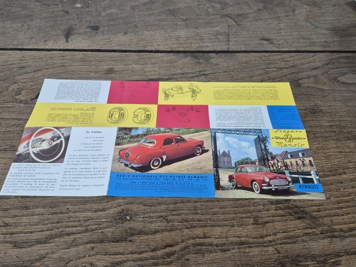 Ancienne brochure publicitaire - ancienne,