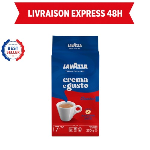 Café moulu lavazza - café, e
