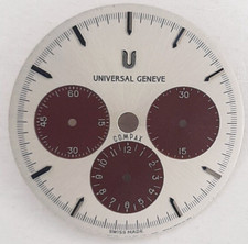 Universal Genève Compax 884485 Original Vintage Dial NOS rare Lemania 1873