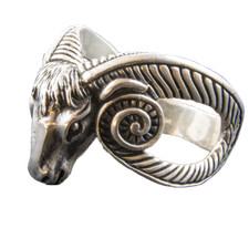 Ram bague 925 argent bélier - argent,