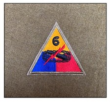 Ww2 patch insigne 6th - ww2,