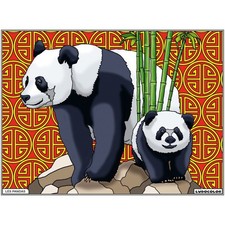 Coloriage - Pandas - Tableau