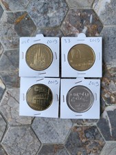 jetons touristiques MDP Divers Année 2019 Lot De 4