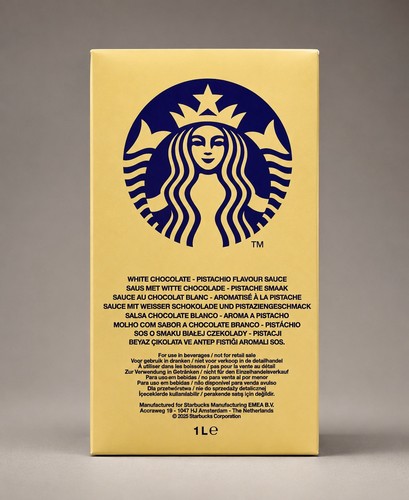 Starbucks sauce pistache - starbucks,