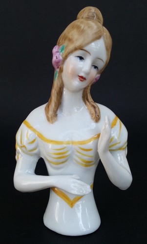 Sublime ancienne demi - sublime, figurine
