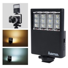 Hama Lampe LED Vidéo Lumière Caméra DSLR DSLM Système Caméra Caméscope