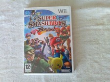 SUPER SMASH BROS BRAWL SUR WII AVEC NOTICE.
