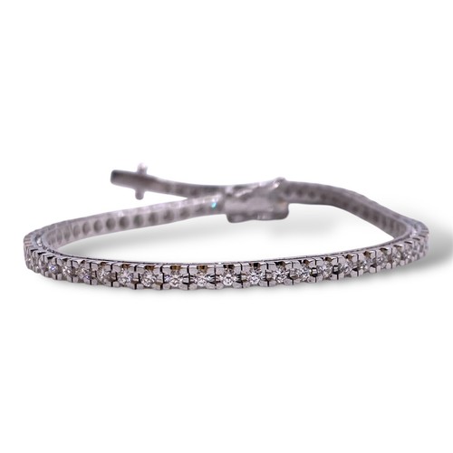 Bracelet tennis diamants 50 - bracelet,