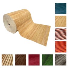 Tapis Runner En Bambou À Lattes, Fond Antidérapant En Caoutchouc