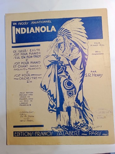 Partition indianola piano - -"indianola",
