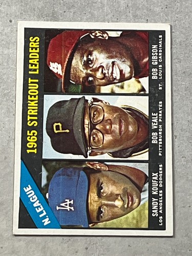1966 topps strikeout - topps, nl