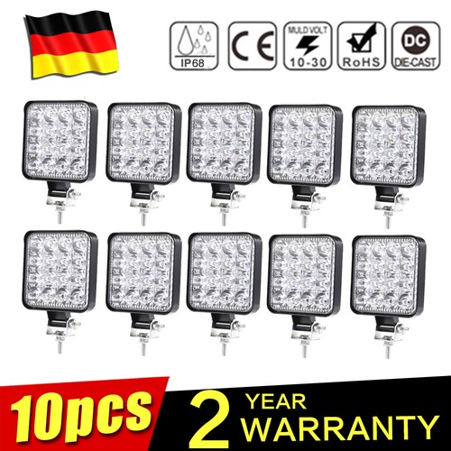 10x 48w phare travail led - 10x,