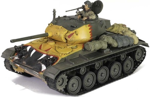 Miniature char armé tank m24 - tank,