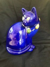 Figurines De Chat Orange En Émaux Ou En Faïences Faïenceries De Longwy