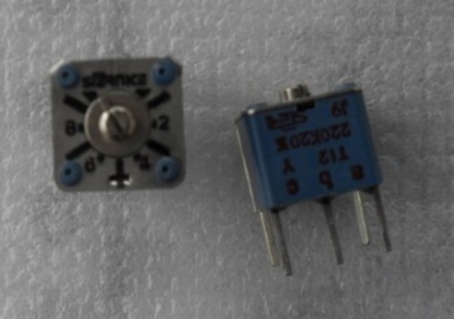 Potentiomètre 220k souder - potentiomètre,