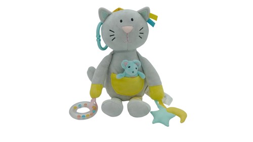 Peluche éveil chat - ,