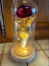 Lampe LED en forme de rose