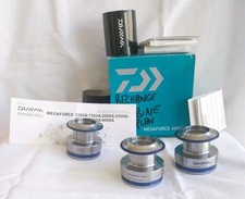 3 DAIWA MEGAFORCE 4000A BOBINE DE RECHANGE + PLAN .3 BOBINES